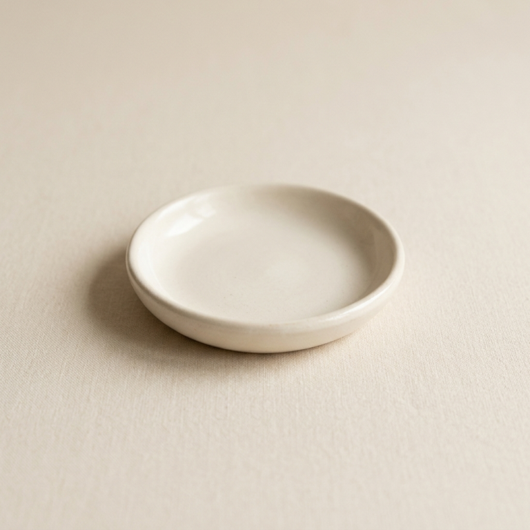 Matte Ceramic Jewelry Dish