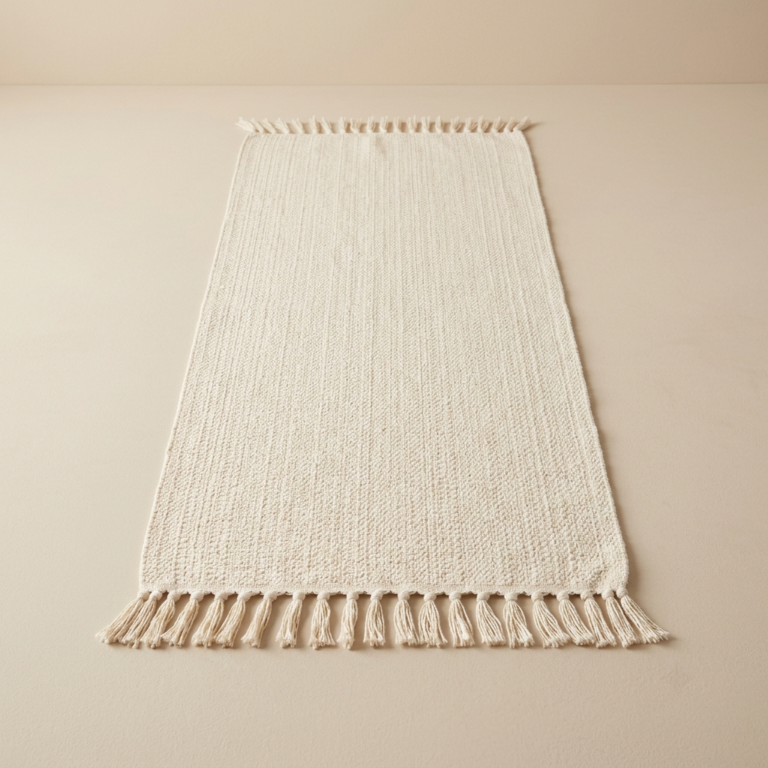 Cotton Tassel Table Runner