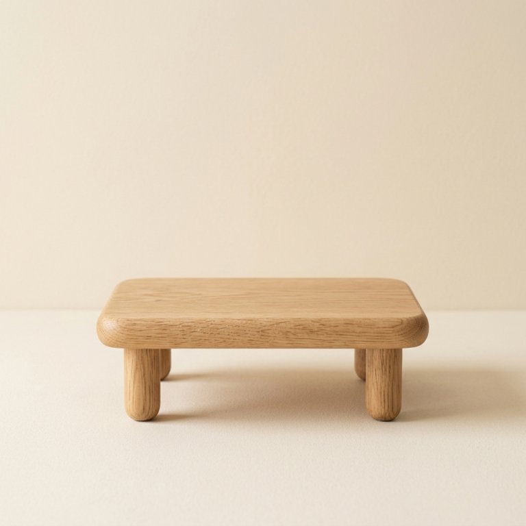 Wooden Tabletop Display Riser